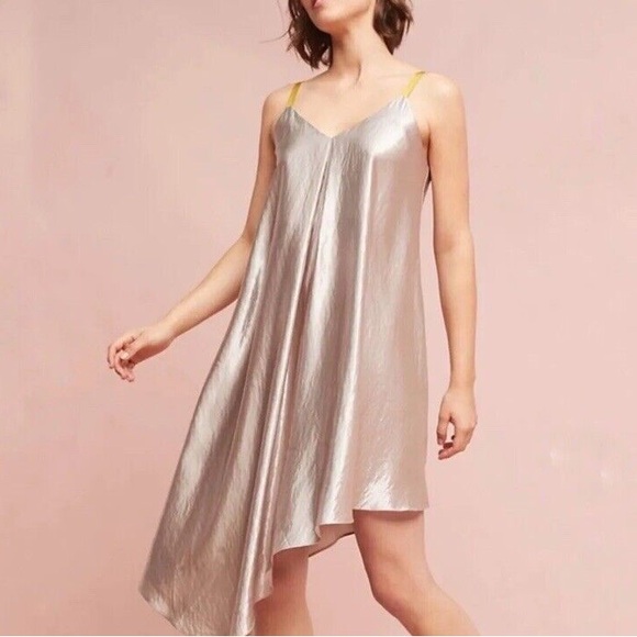 Anthropologie Shimmering Swing Dress - Picture 2 of 10